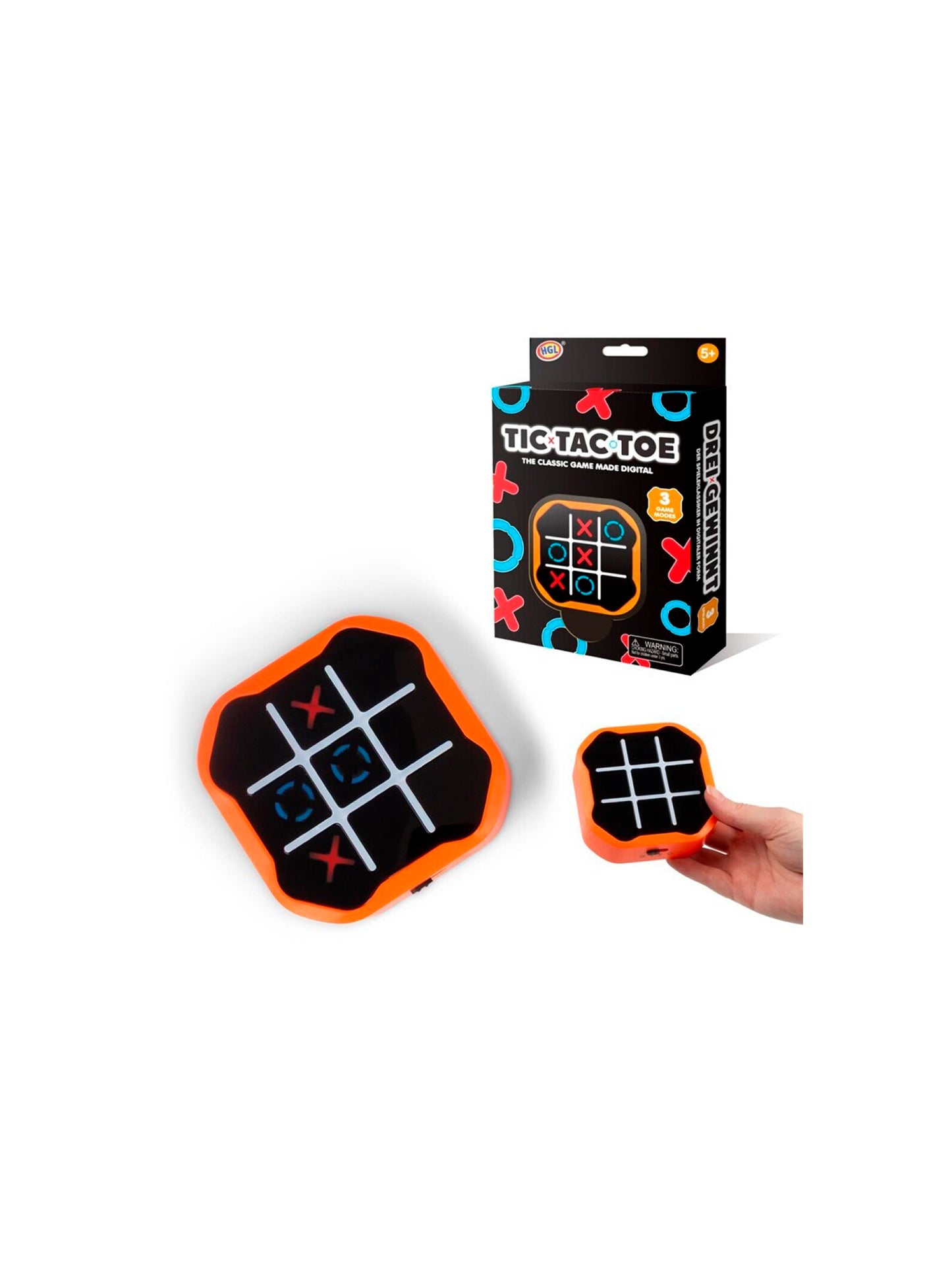 TICTACTOE 3 EN RAYA DIGITAL NARANJA