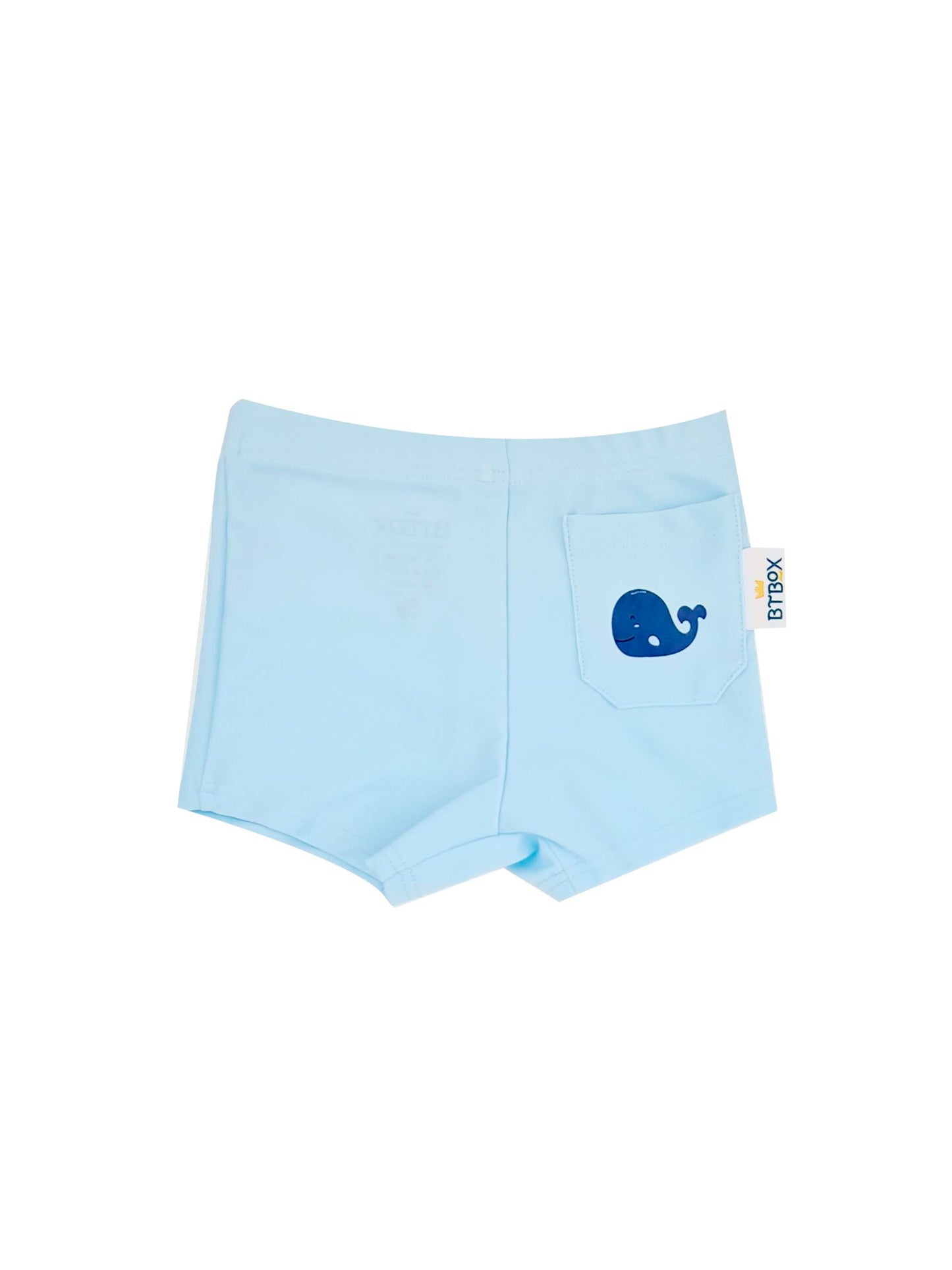 BAÑADOR SHORT PROTECCIÓN SOLAR BALLENAS BTBOX KIDSME