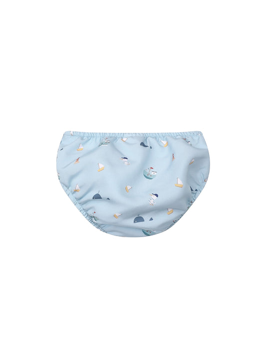 BAÑADOR PAÑAL PROTECCIÓN SOLAR FISHING BOAT Monneka KIDSME