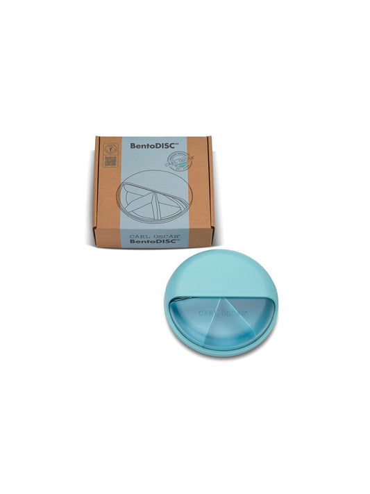 TUPPER-CAJA ALMUERZO BENTO DISC BLUE Carl Oscar KIDSME