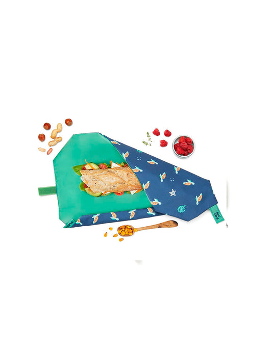 PORTA BOCADILLOS BOC'N'ROLL ANIMALS TURTLE Boc'n'Roll KIDSME