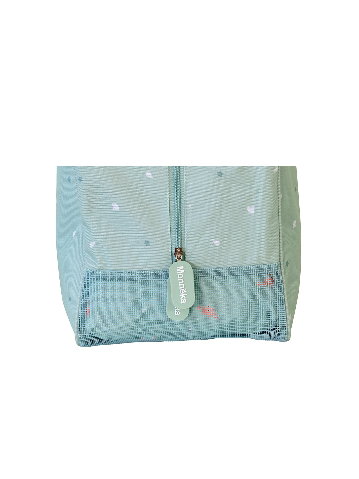BOLSO DE PLAYA ANTIARENA CRAB SAGE Monneka KIDSME