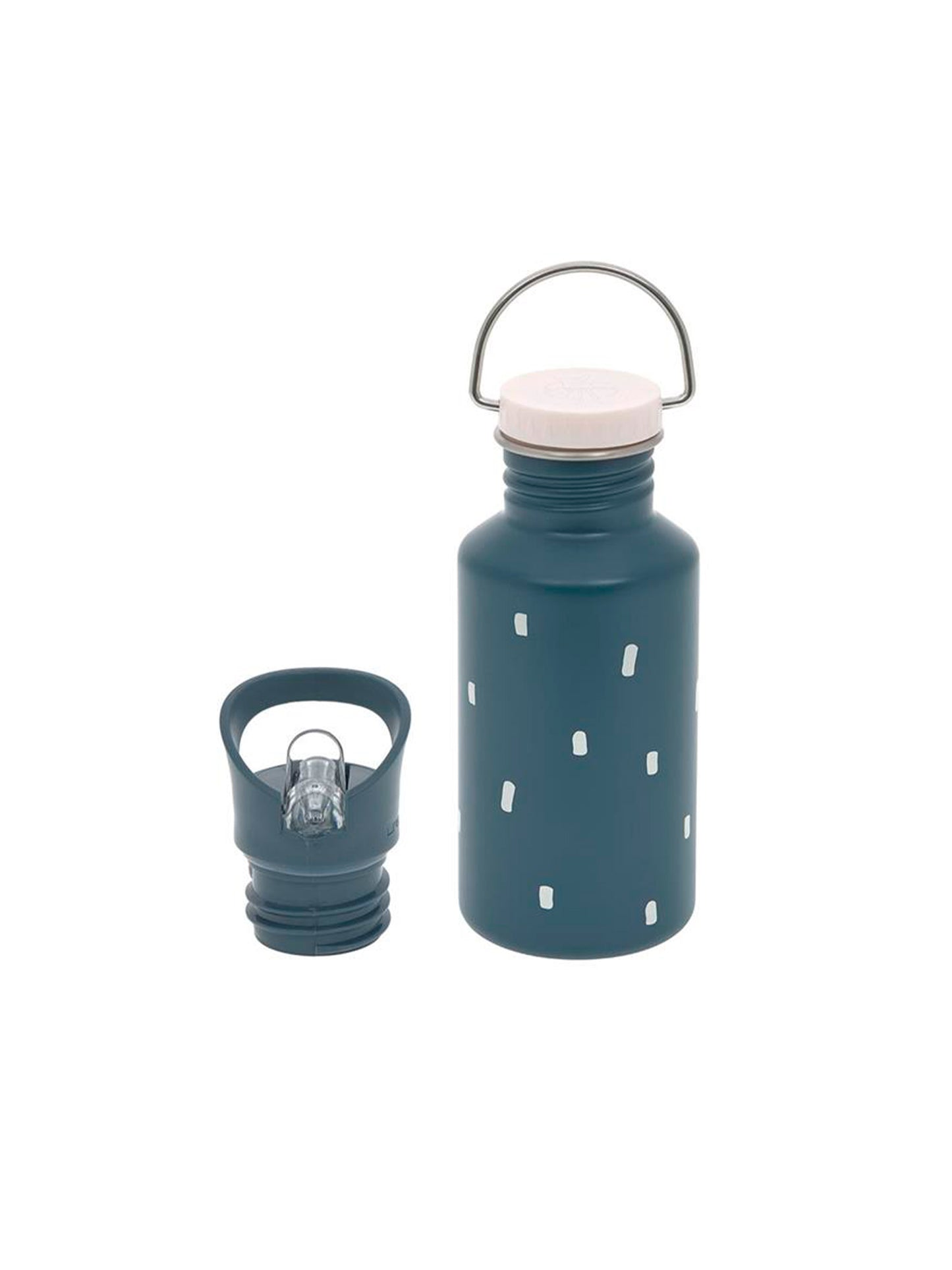 BOTELLA ACERO INOX HAPPY BLUE Lassig KIDSME