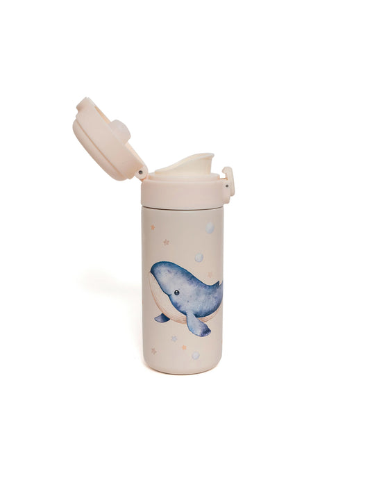 BOTELLA ACERO INOX WHALE Petit Monkey KIDSME