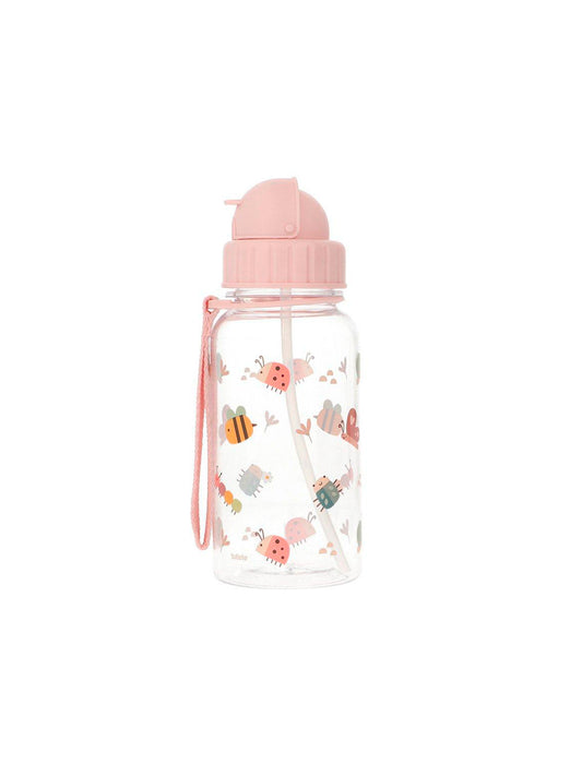 BOTELLA DE PLÁSTICO PAJITA BUGS Tutete KIDSME