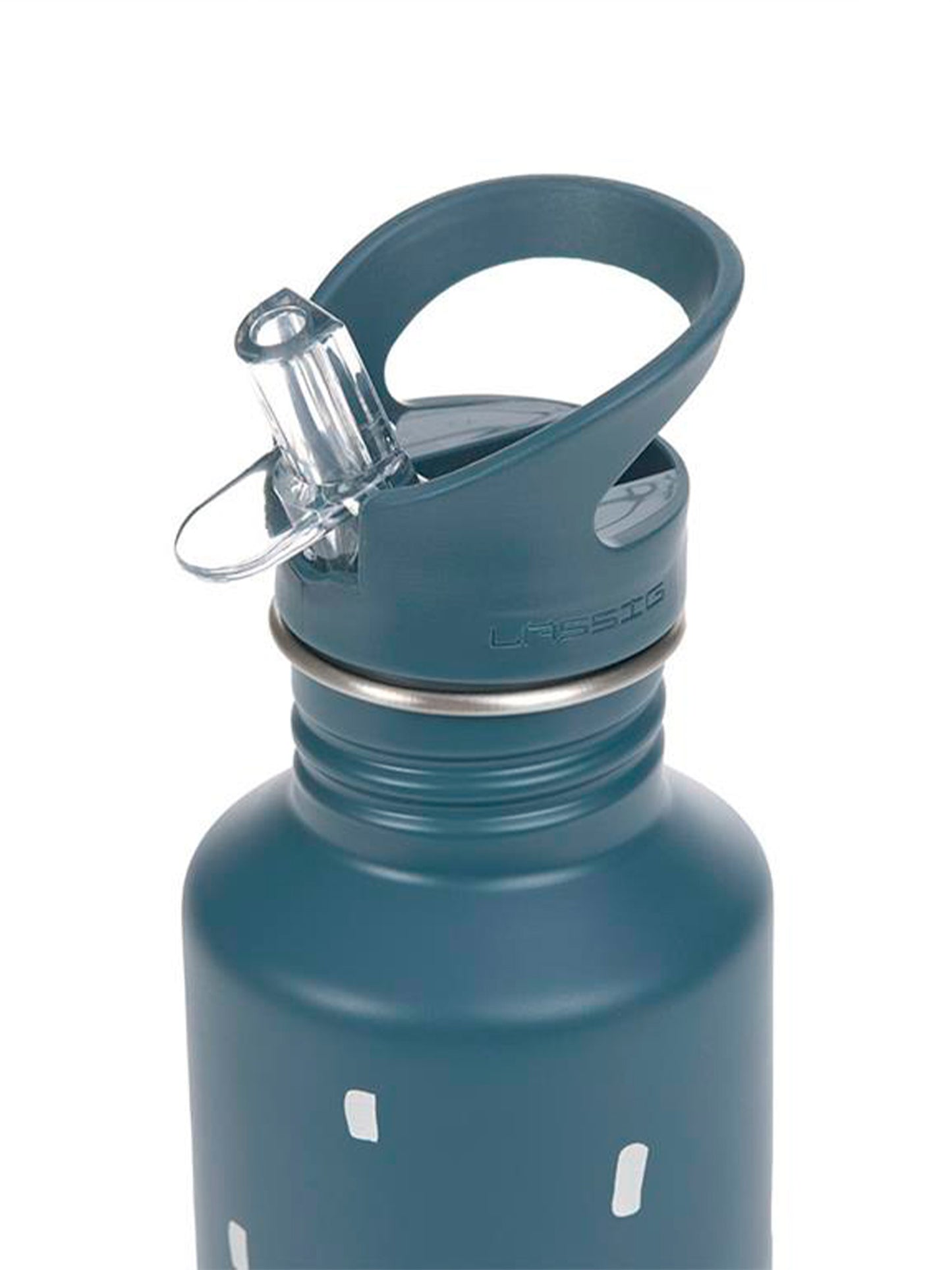 BOTELLA ACERO INOX HAPPY BLUE Lassig KIDSME