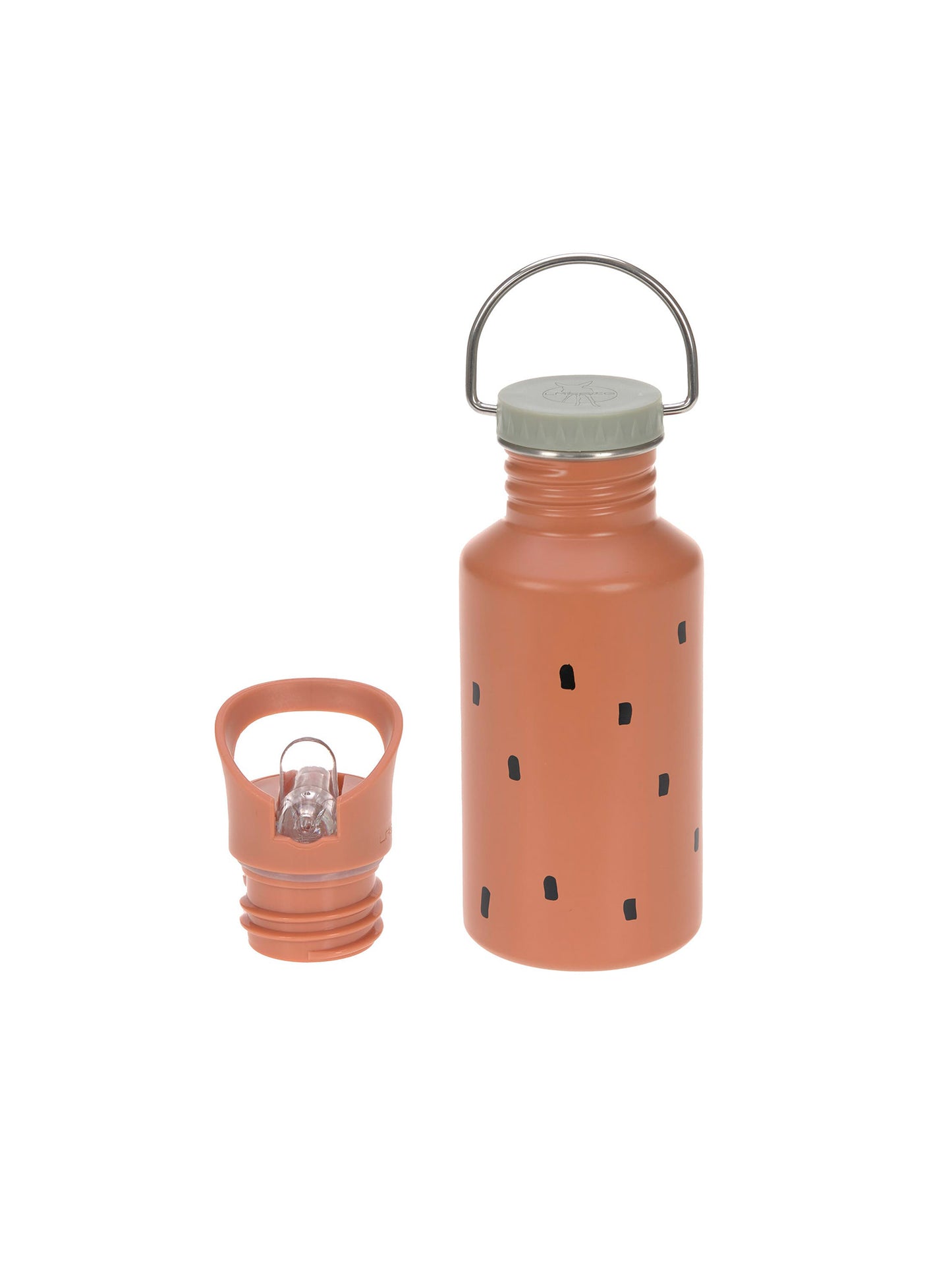 BOTELLA ACERO INOX HAPPY CARAMEL Lassig KIDSME