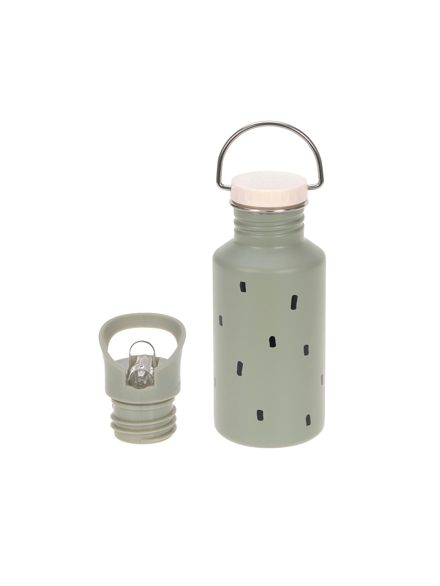 BOTELLA ACERO INOX HAPPY OLIVE Lassig KIDSME