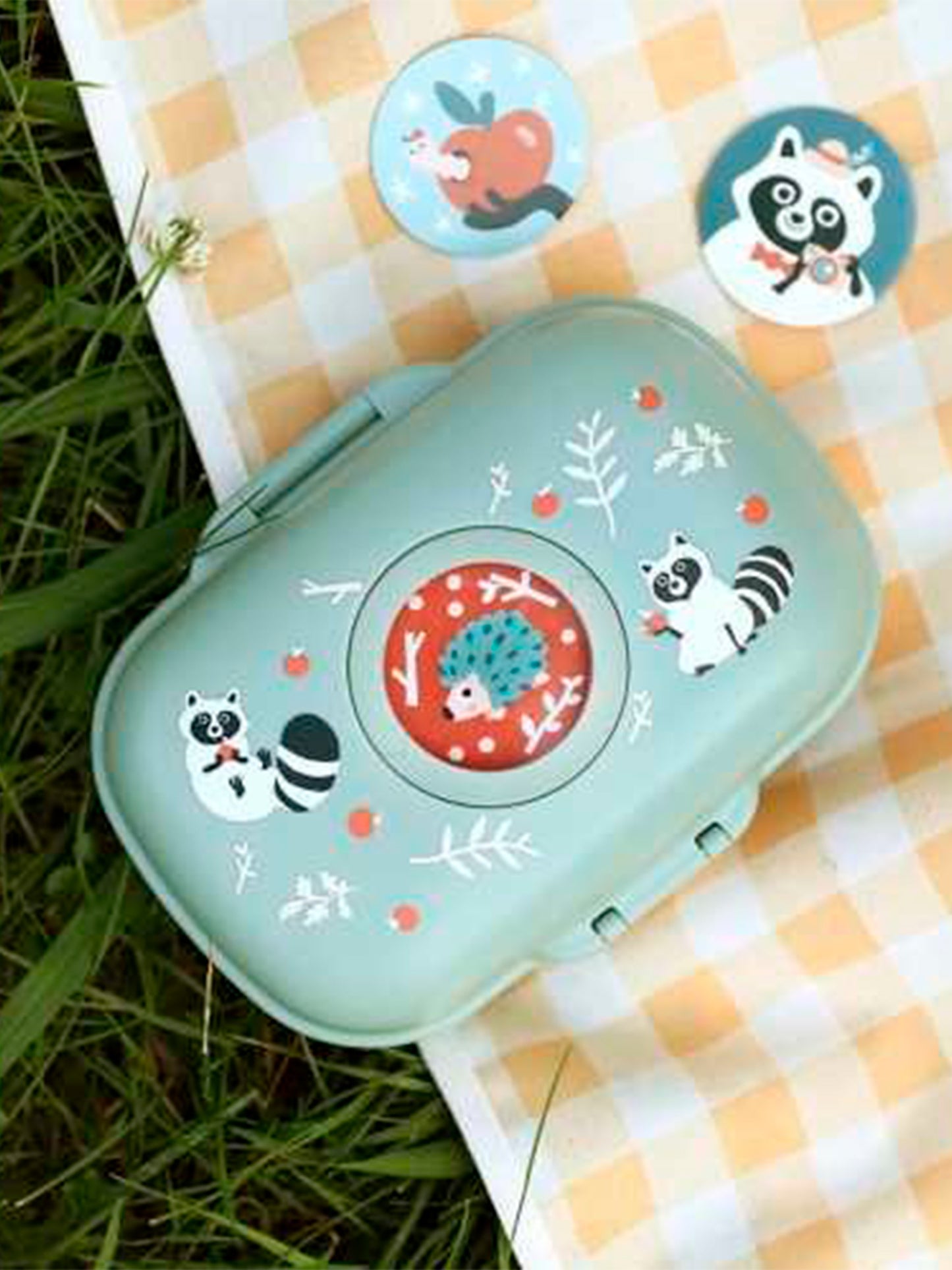 CAJA MERIENDA RACOON Monbento KIDSME