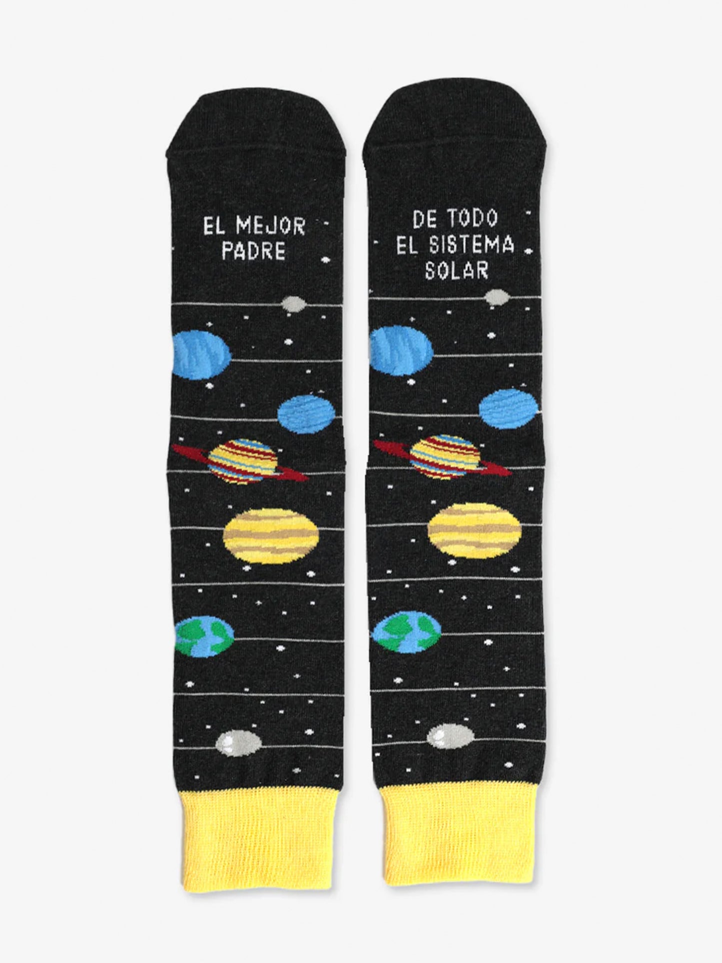 TAZA + CALCETINES "EL MEJOR PADRE, DE TODO EL SISTEMA SOLAR"