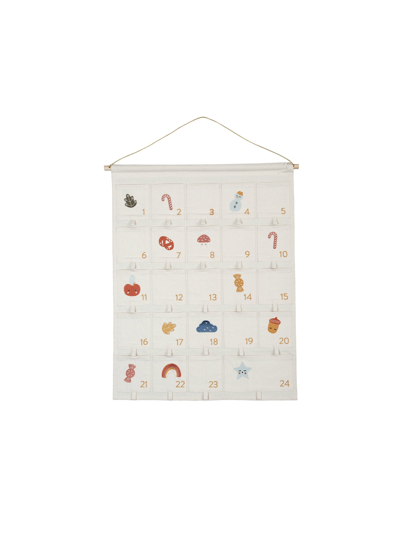 CALENDARIO ADVIENTO DE PARED Fabelab KIDSME