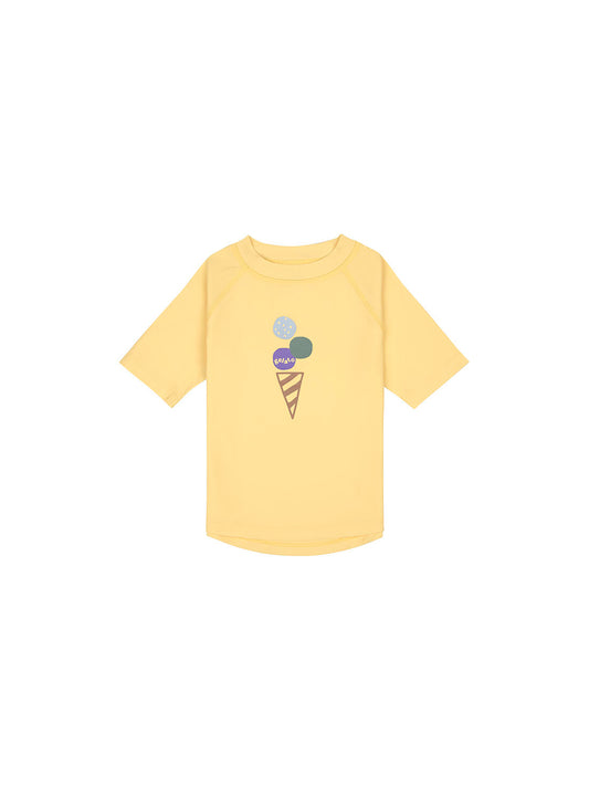 CAMISETA PROTECCIÓN SOLAR ICE CREAM YELLOW Lassig KIDSME