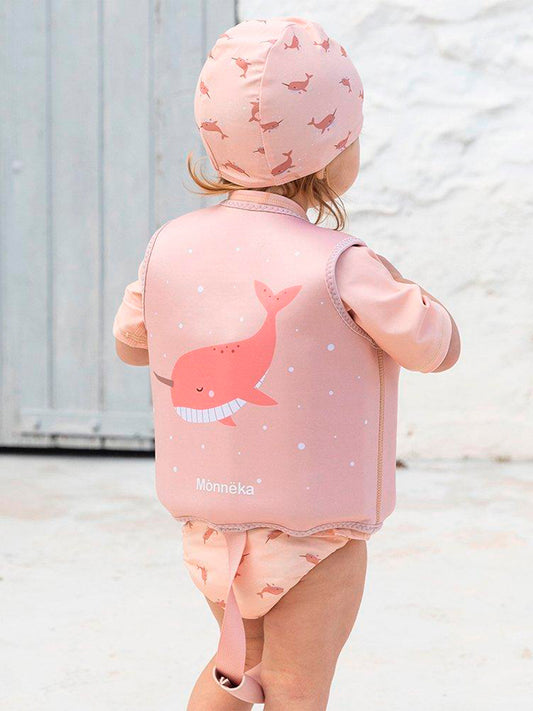 CHALECO FLOTADOR NARVAL PEACH 1-3 AÑOS Monneka KIDSME