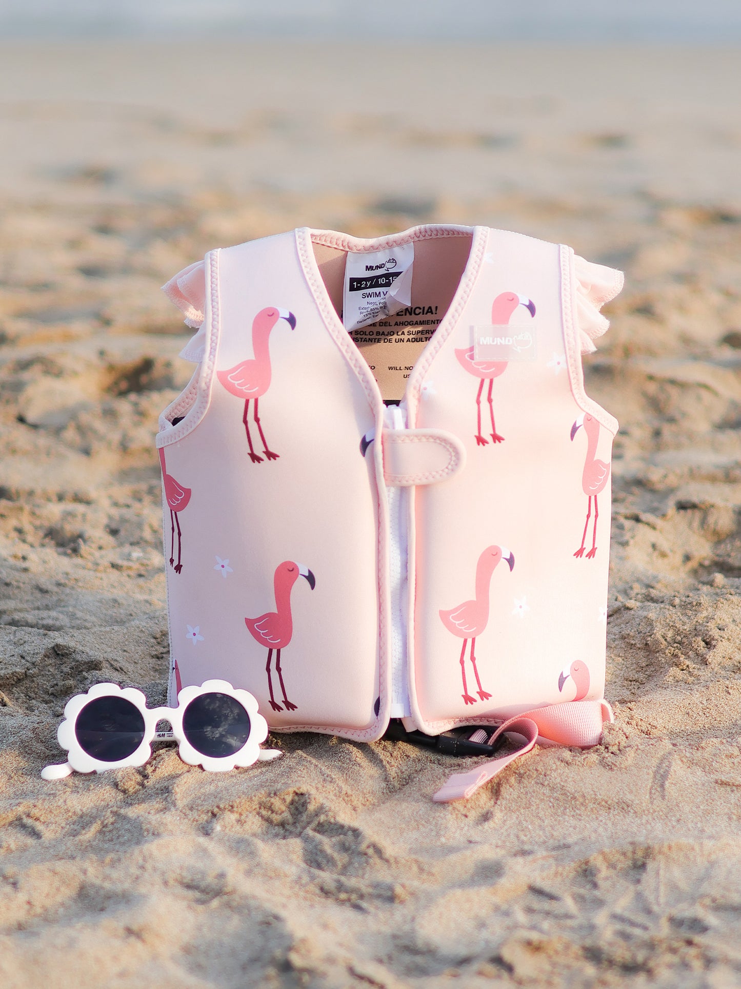 CHALECO FLOTADOR FLAMENCOS 1-2 AÑOS Mundo Petit KIDSME