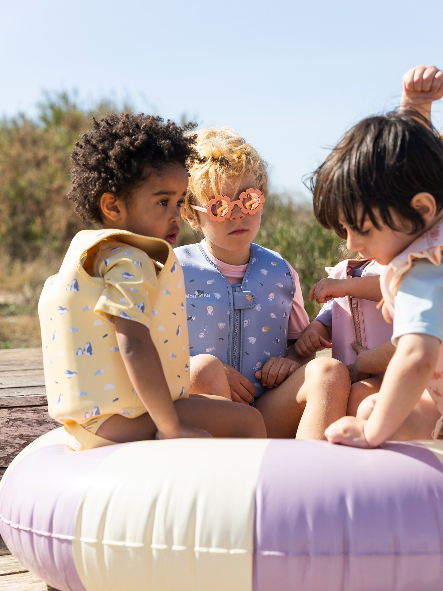 CHALECO FLOTADOR APRENDIZAJE SUBMARINE 1-3 AÑOS Monneka KIDSME