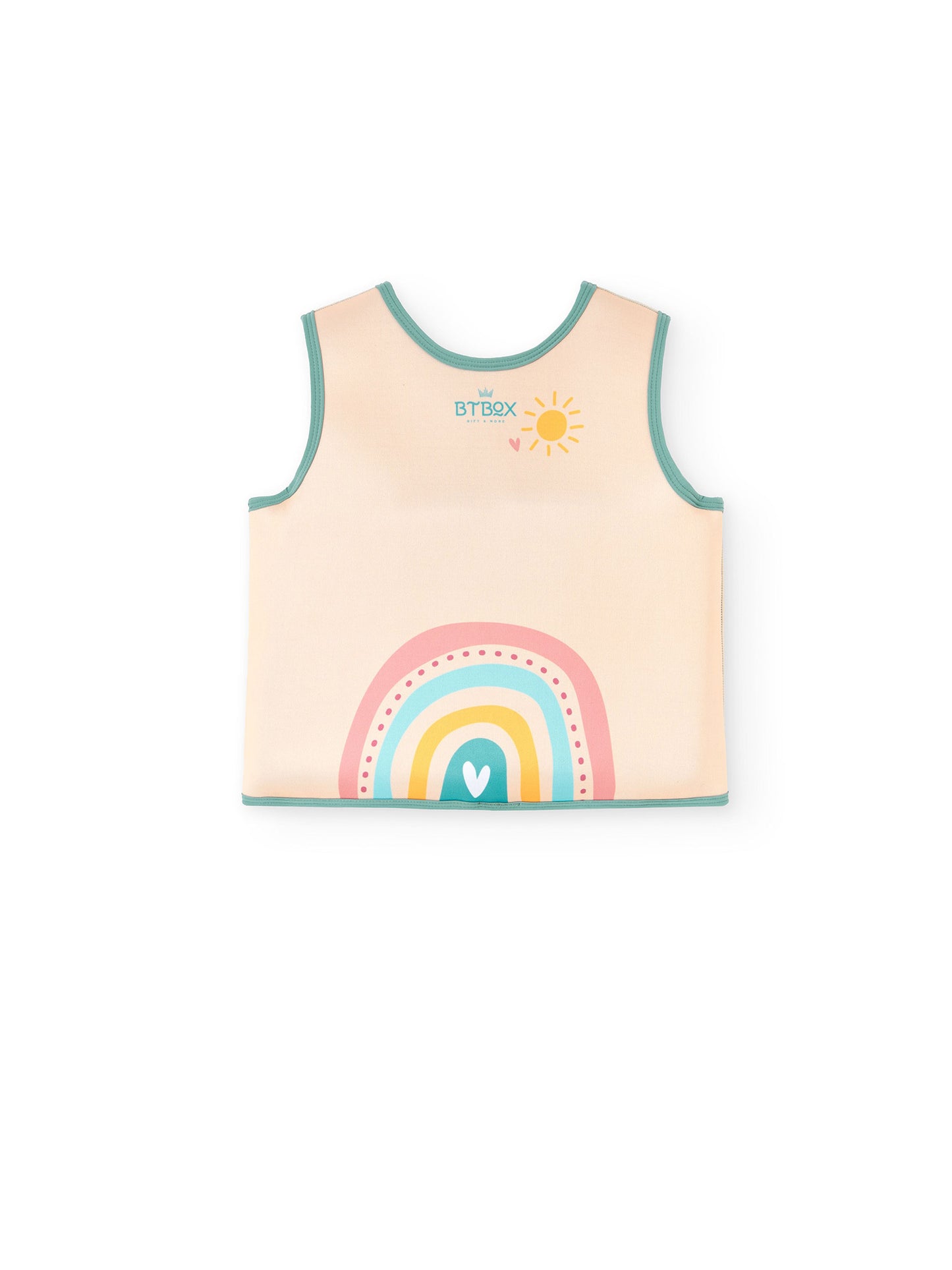 CHALECO FLOTADOR RAINBOW CREAM 1-2 AÑOS BTBOX KIDSME