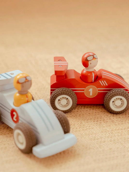 SET COCHES CARRERA RETROCESO Little dutch KIDSME
