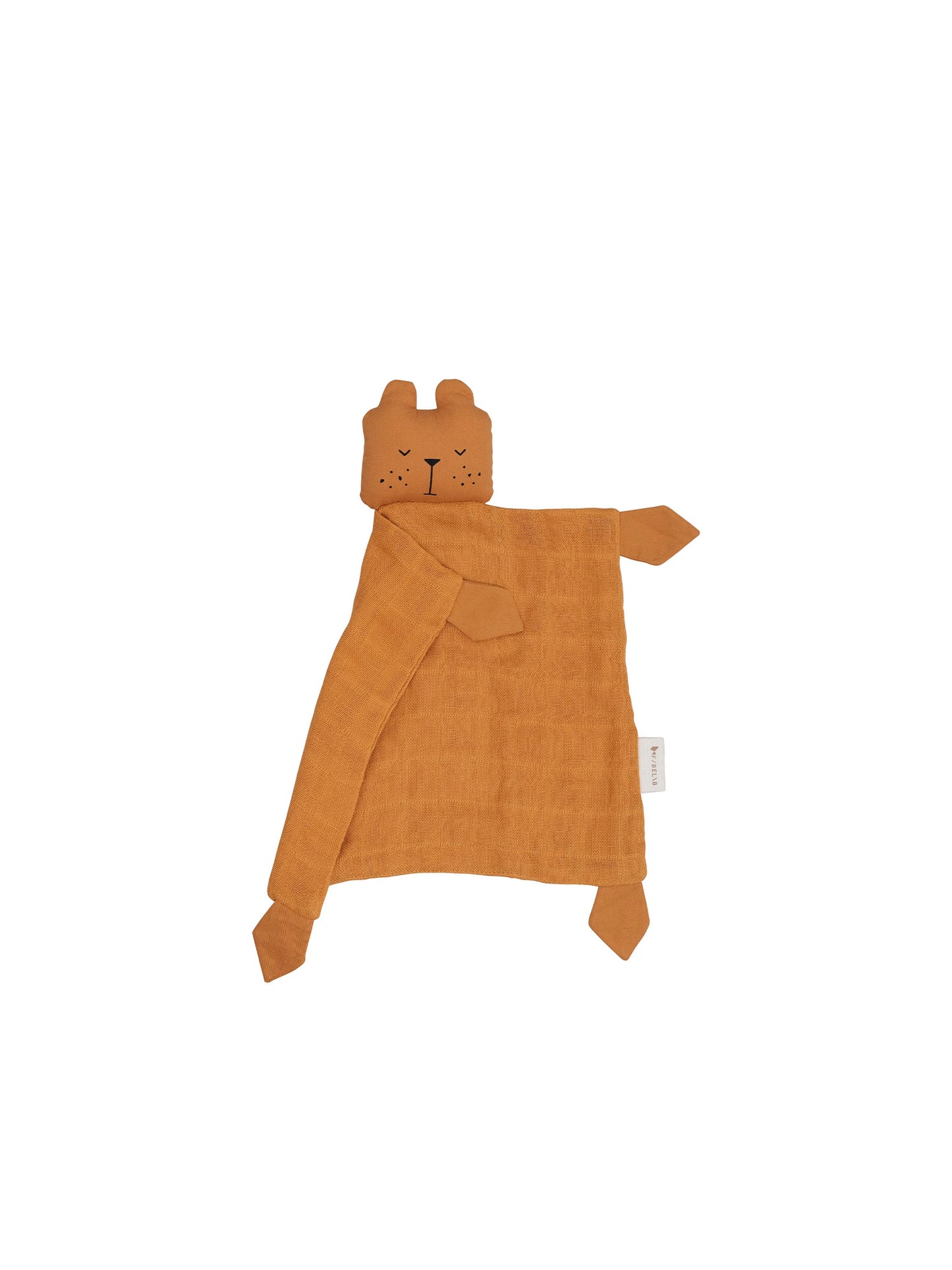 DOUDOU ANIMAL BEAR OCRE Fabelab KIDSME