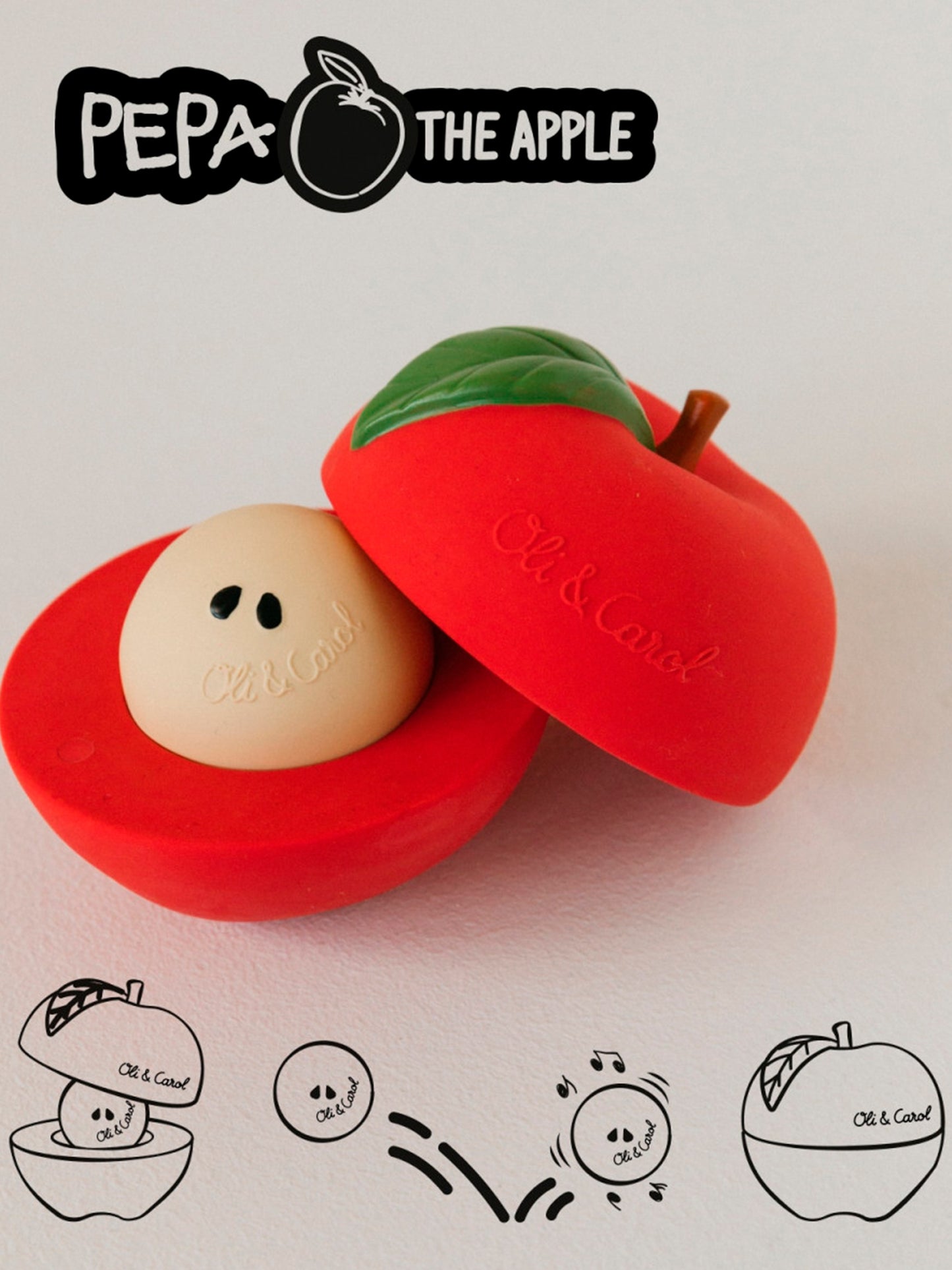 ARNOLD THE AVOCADO TEETHER