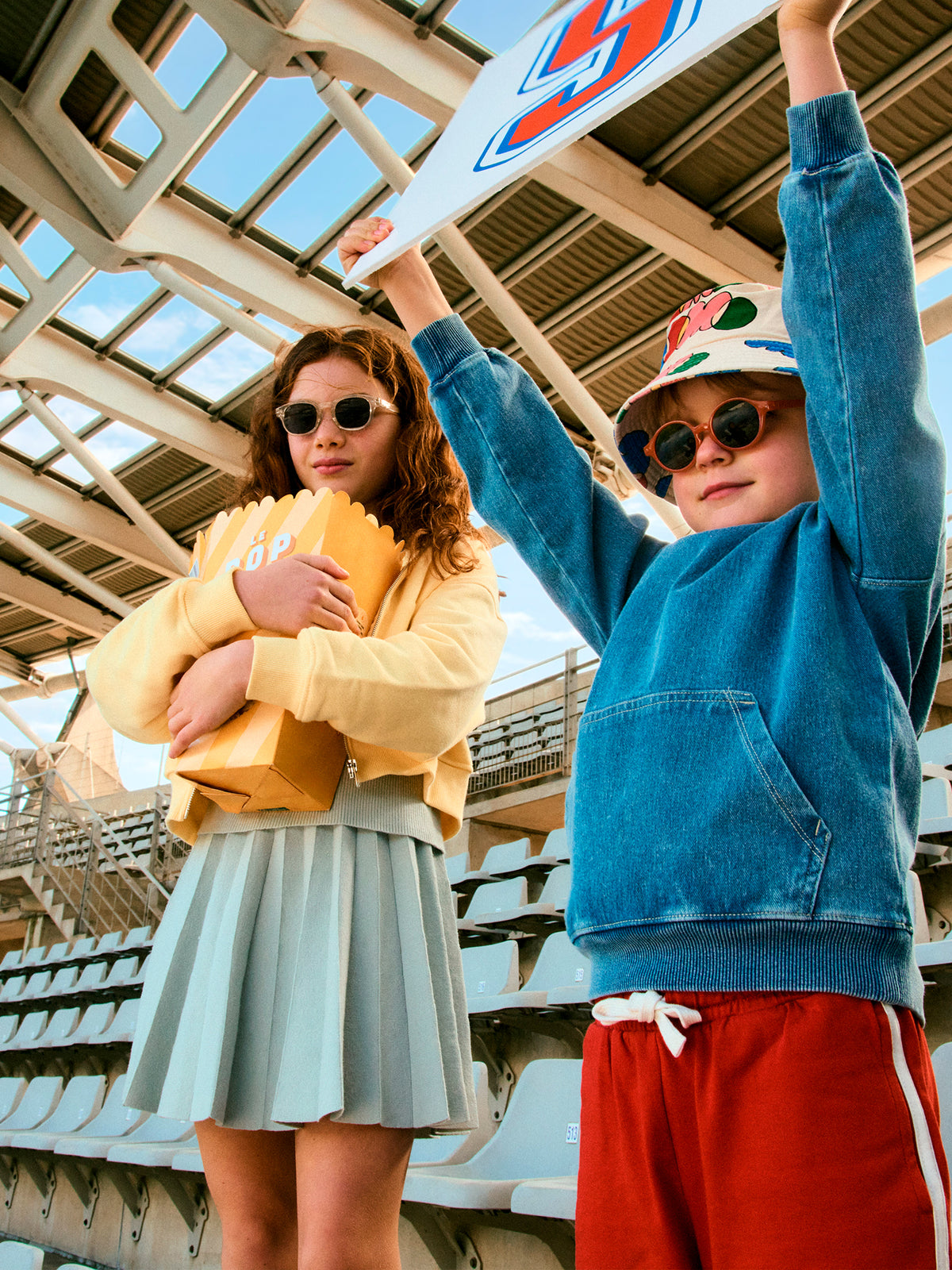 GAFAS DE SOL NARANJA SMASH 3 TALLAS Izipizi KIDSME