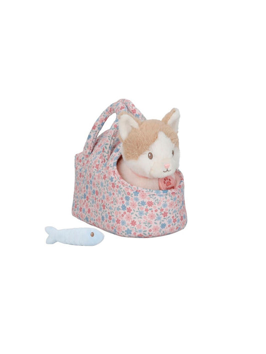 GATITO PELUCHE MARLEY CON BOLSA Little dutch KIDSME