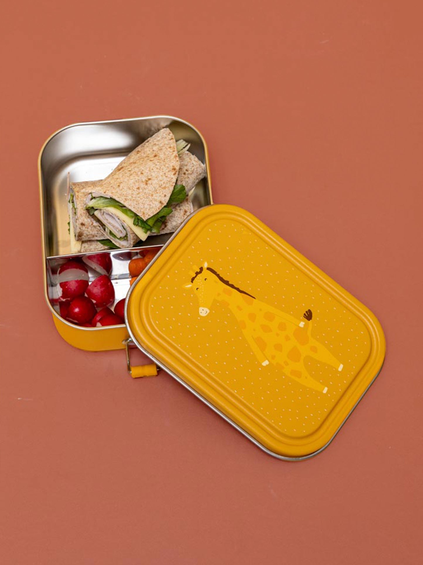 DINO LARGE STAINLESS STEEL TUPPER