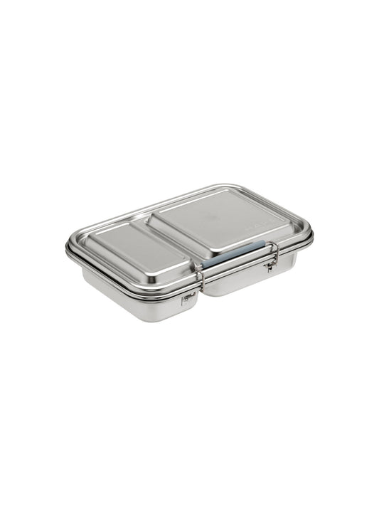 TUPPER ACERO INOX HAPS BOX OCEAN 2 COMPARTIMENTOS HAPS Nordic KIDSME