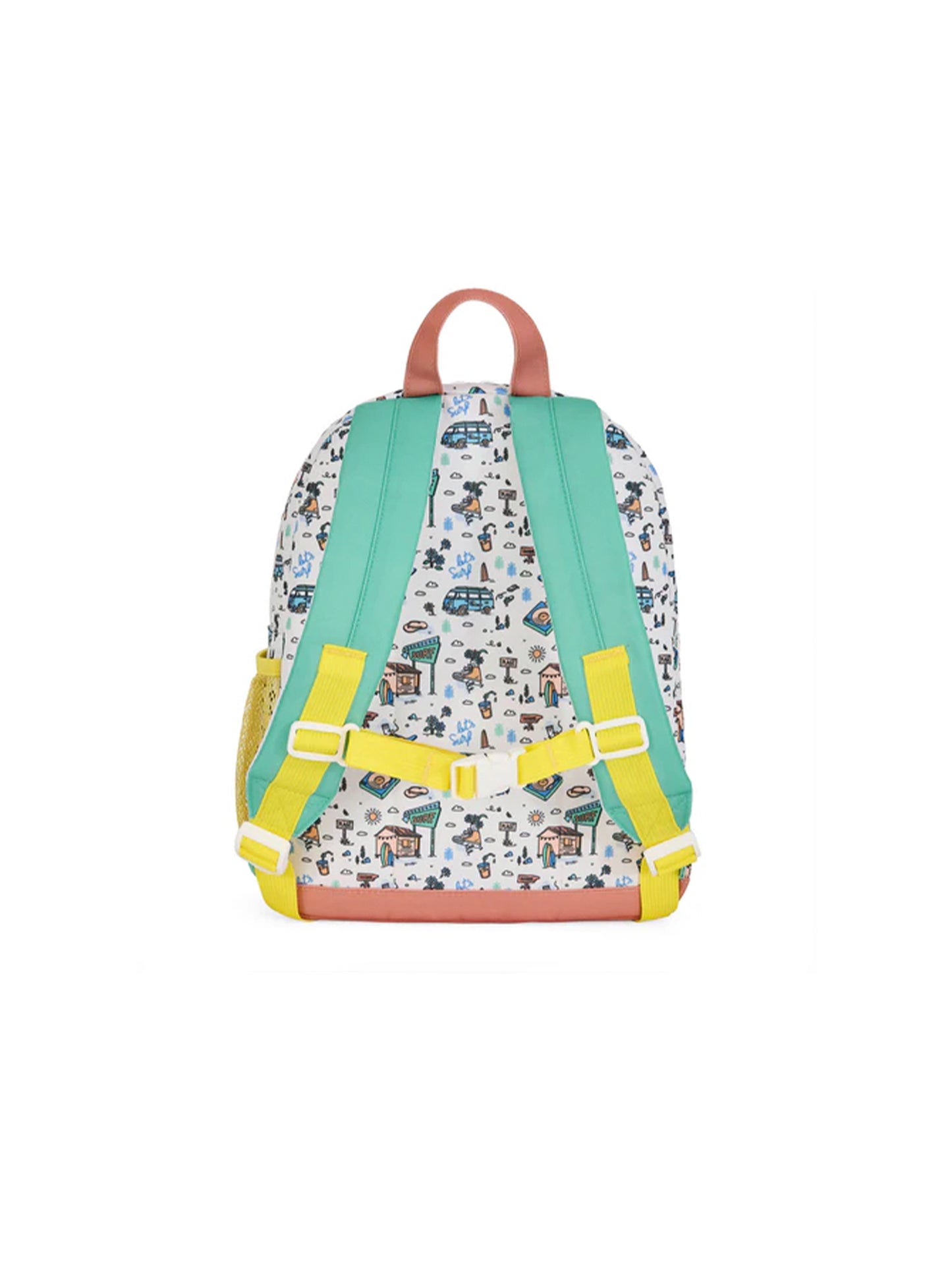 LARGE RECYCLED PLASTIC WATERCOLOR BACKPACK