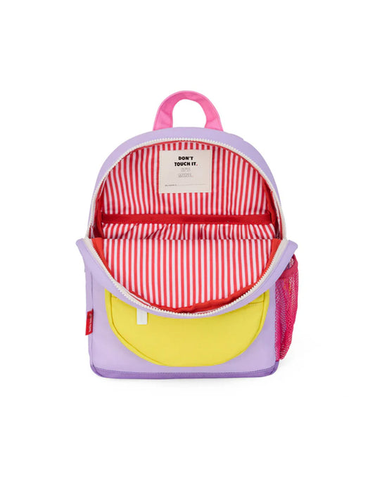 MOCHILA GRANDE PLÁSTICO RECICLADO MAUVE