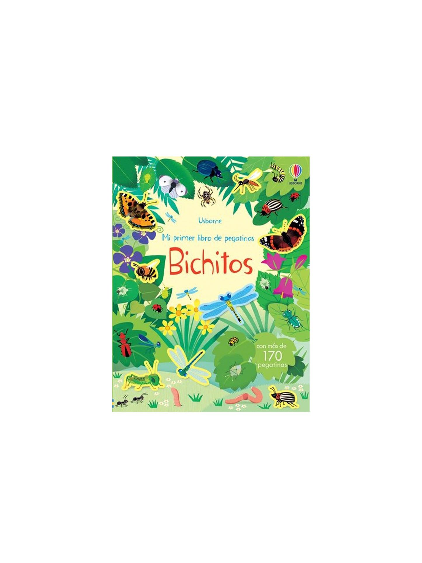 LIBRO DE PEGATINAS BICHITOS Usborne KIDSME