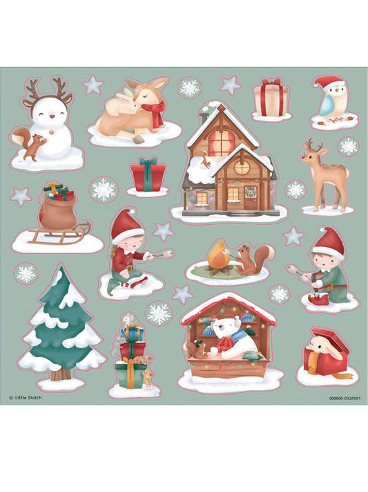 PEGATINAS NAVIDAD Little dutch KIDSME