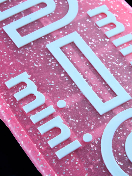 MINI MICRO DELUXE LED GLITTER PINK Micro KIDSME