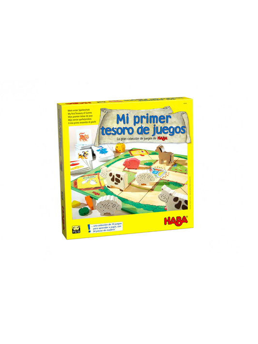 MI PRIMER TESORO DE JUEGOS HABA KIDSME
