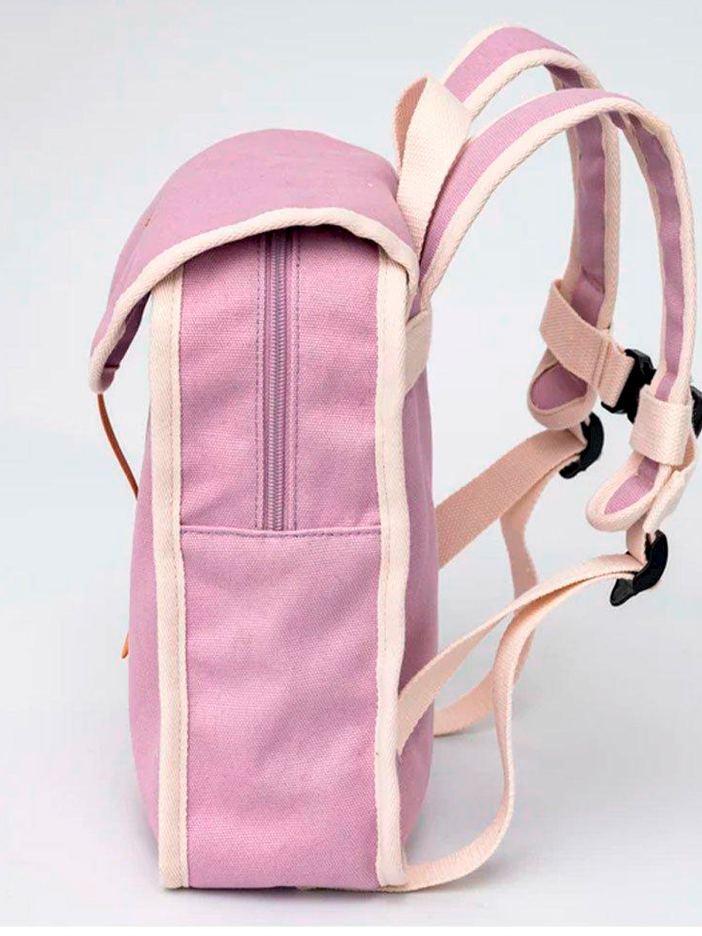 MOCHILA ALGODÓN PASTEL LILAC Petit Monkey KIDSME