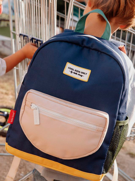 MOCHILA GRANDE PLÁSTICO RECICLADO MARINE