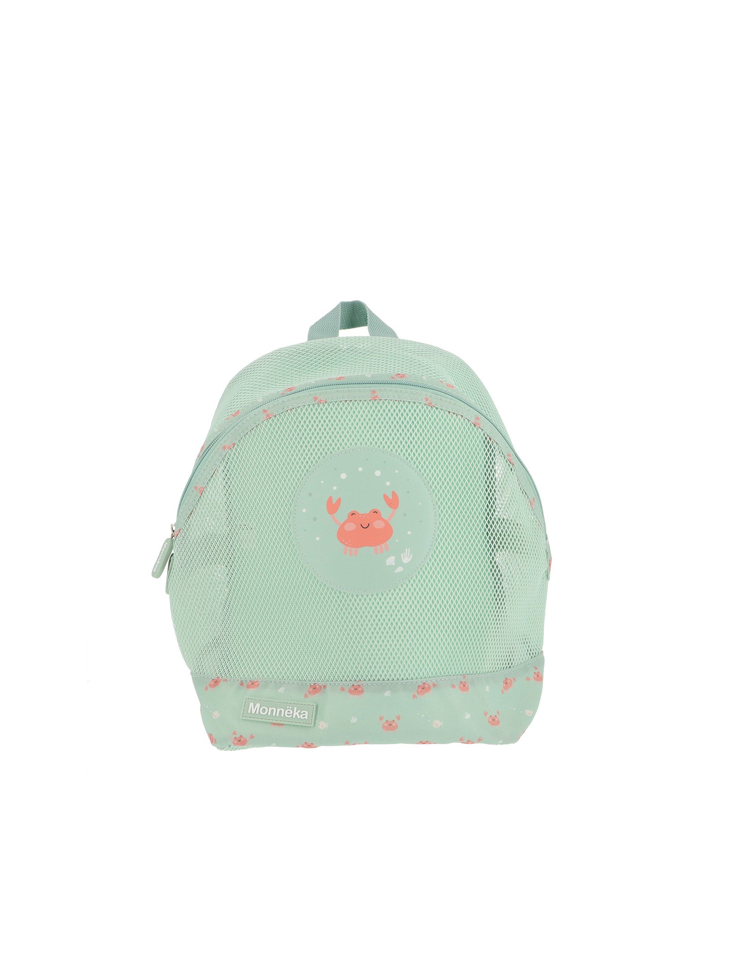 MOCHILA PLAYA ANTIARENA CRAB SAGE Monneka KIDSME