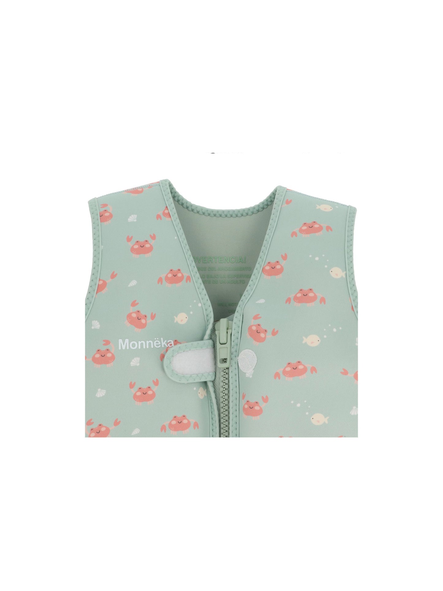 CHALECO FLOTADOR APRENDIZAJE CRAB SAGE 3-6 AÑOS Monneka KIDSME