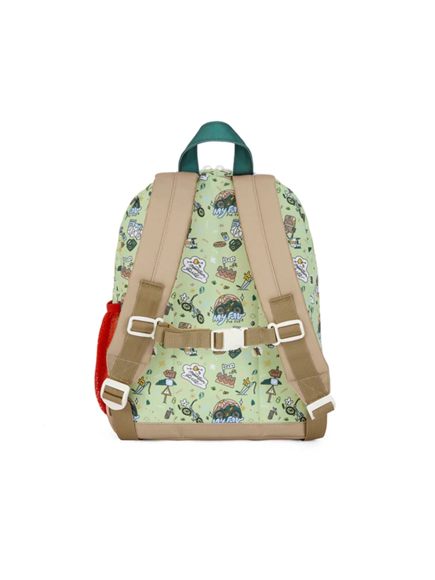 LARGE RECYCLED PLASTIC WATERCOLOR BACKPACK