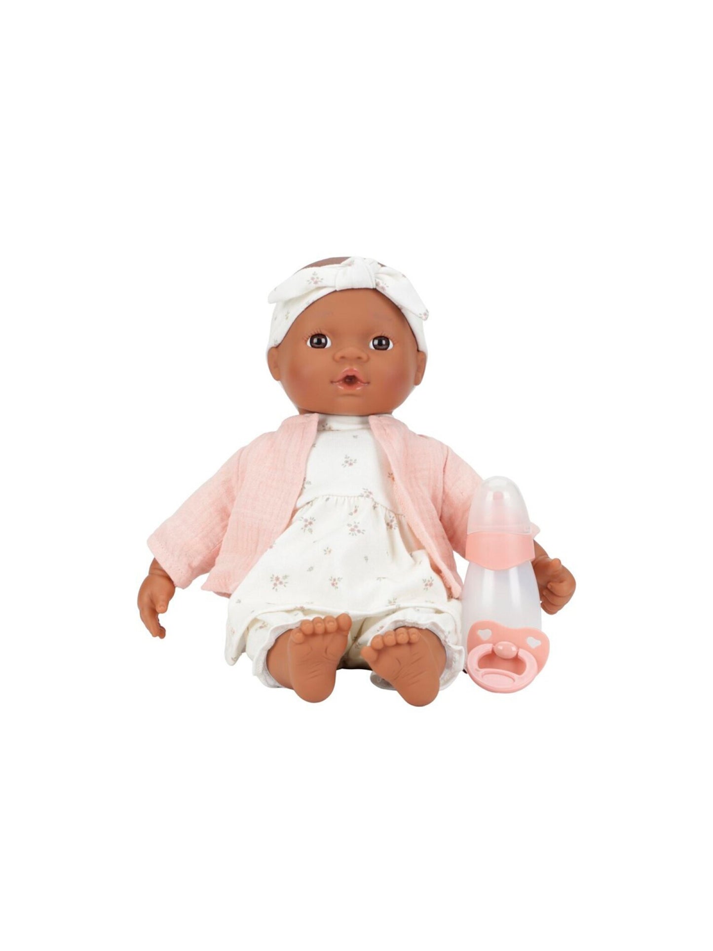 BONECA ROSA MÉDIA SUAVE