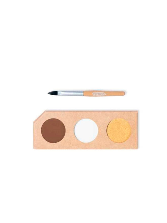 KIT MAQUILLAJE (DORADO-BLANCO-MARRÓN) Namaki KIDSME