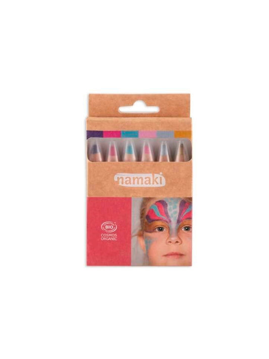 SET 6 LÁPICES MAQUILLAJE MUNDO ENCANTADO Namaki KIDSME