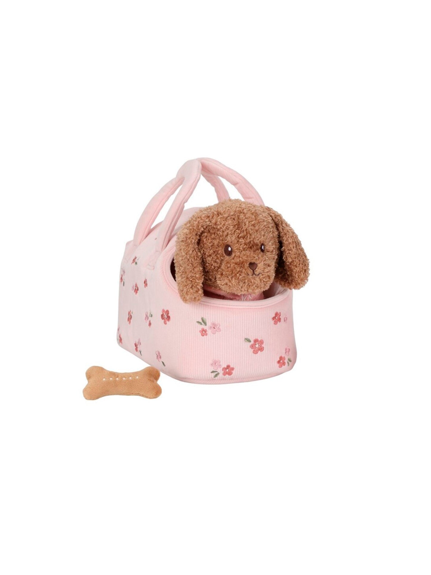 PERRITO PELUCHE JACKIE CON BOLSA