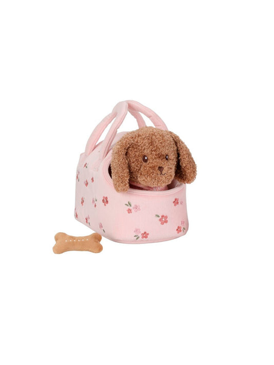 PERRITO PELUCHE JACKIE CON BOLSA