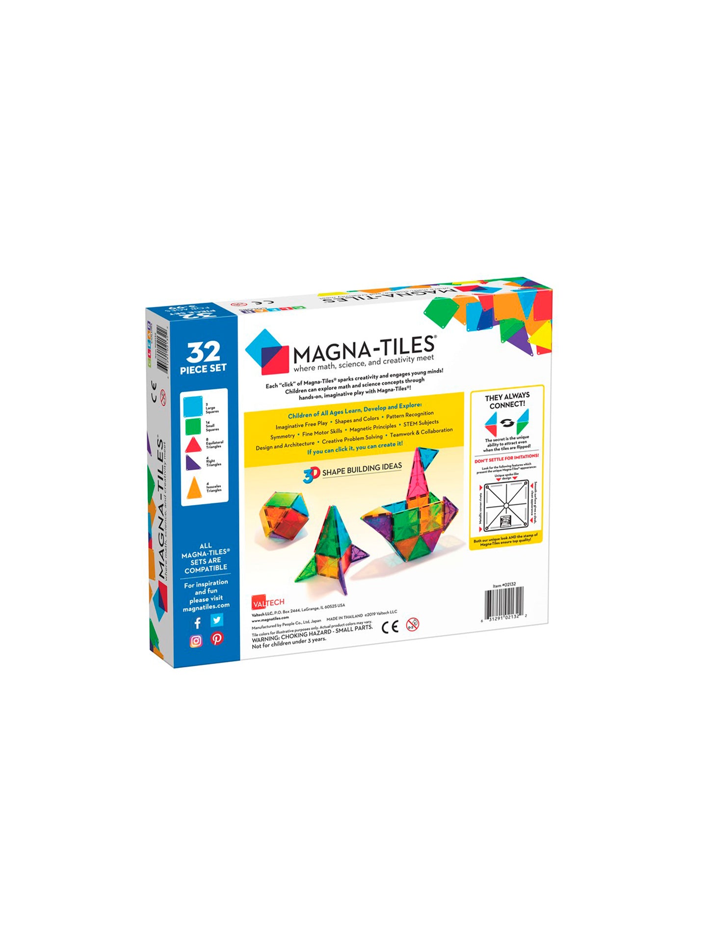 MAGNA-TILES 32 PIEZAS