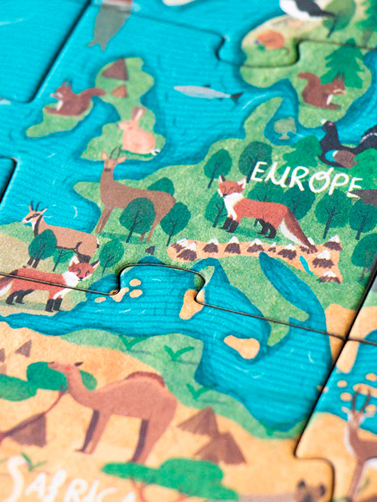 PUZZLE ANIMAL PLANET Londji KIDSME