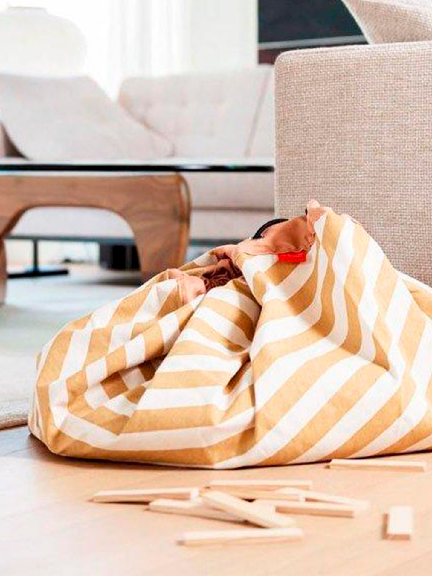 MUSTARD STRIPES JACKET