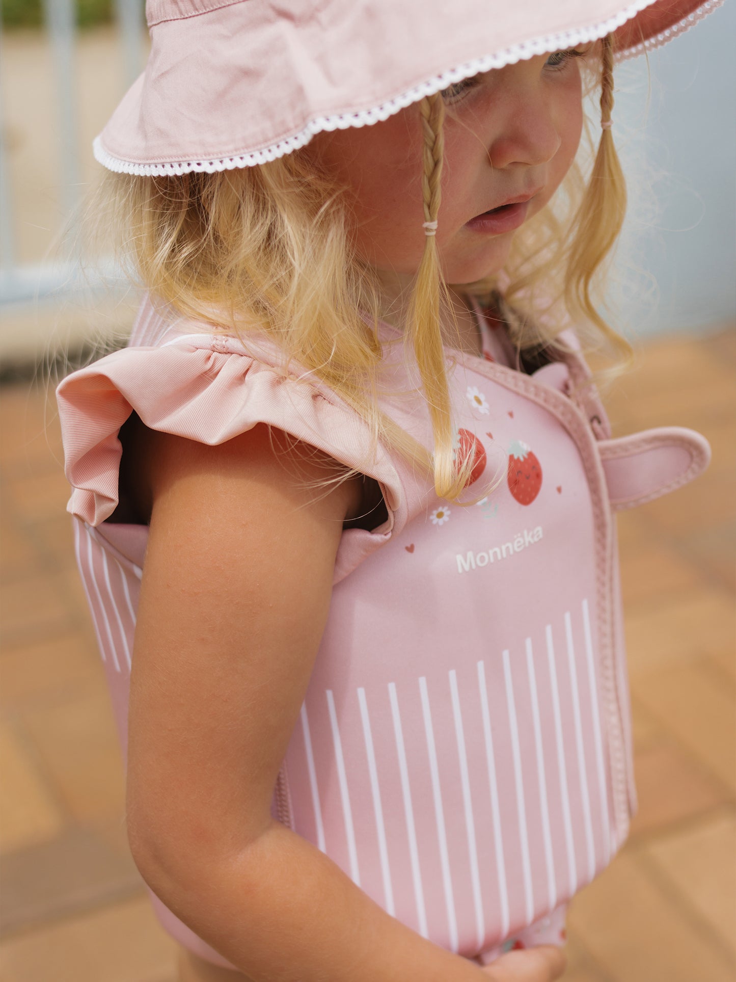 CHALECO FLOTADOR APRENDIZAJE STRAWBERRIES 3-6 AÑOS