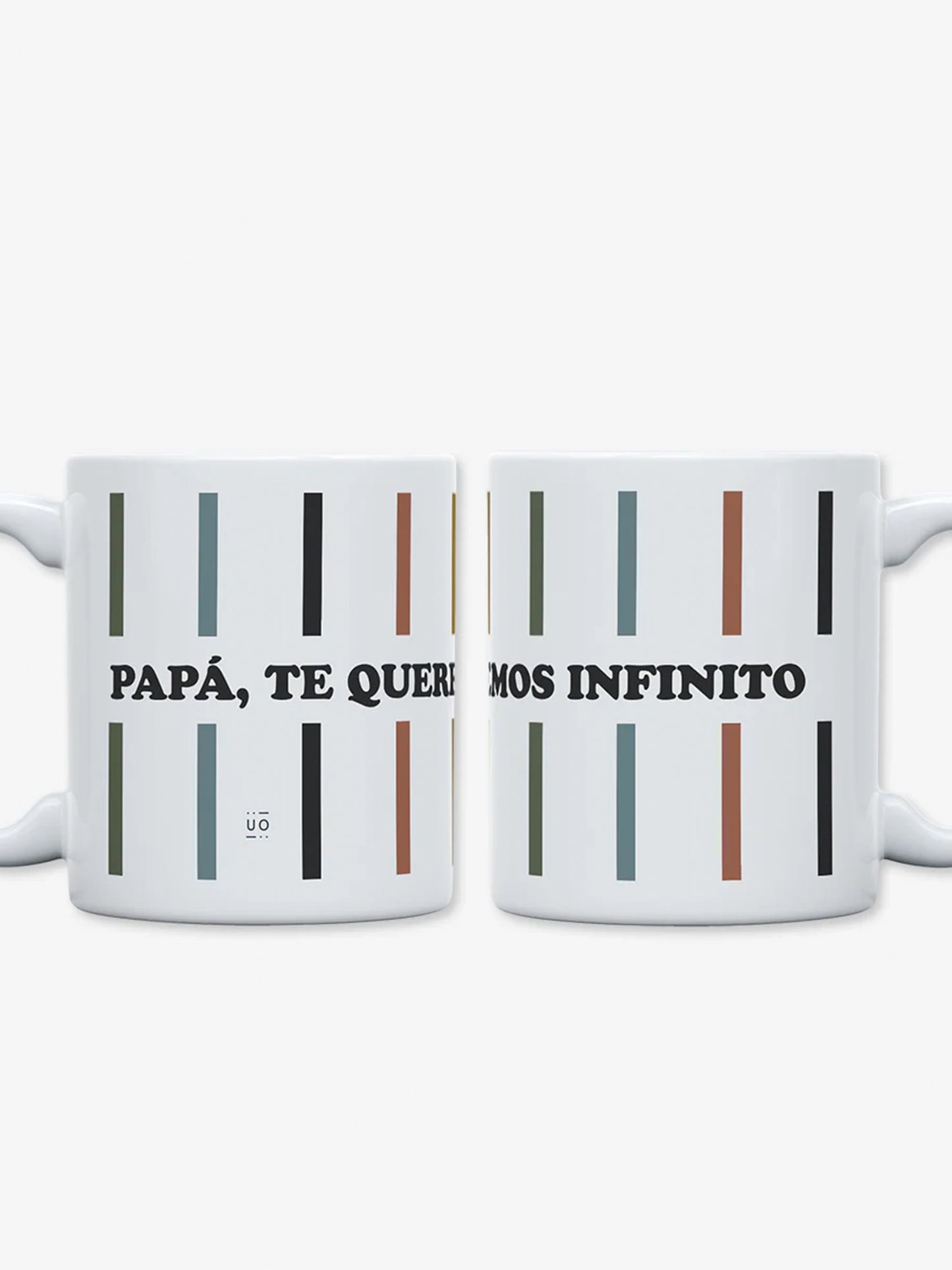 TAZA + CALCETINES "PAPÁ TE QUEREMOS INFINITO"