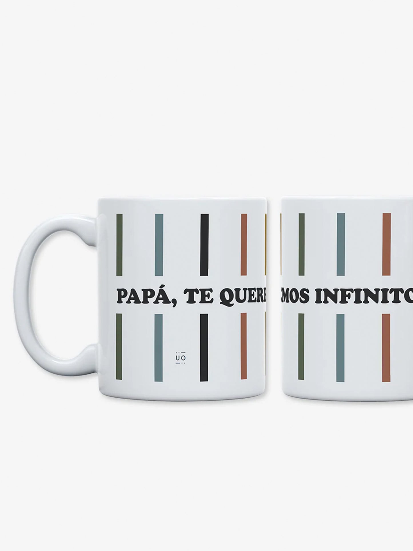 TAZA "PAPÁ, TE QUEREMOS INFINITO"