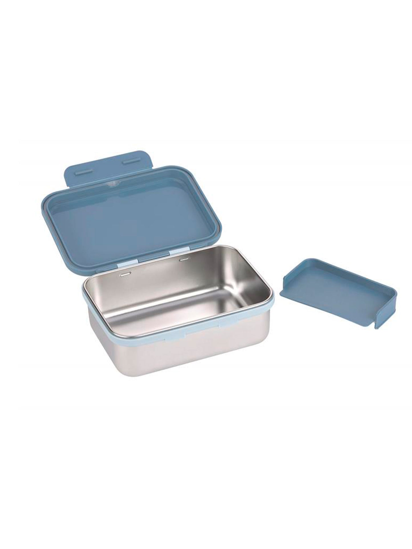 TUPPER-CAJA ALMUERZO ACERO INOX ADVENTURE TRACTOR Lassig KIDSME